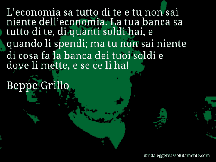 cartolina aforisma beppe grillo