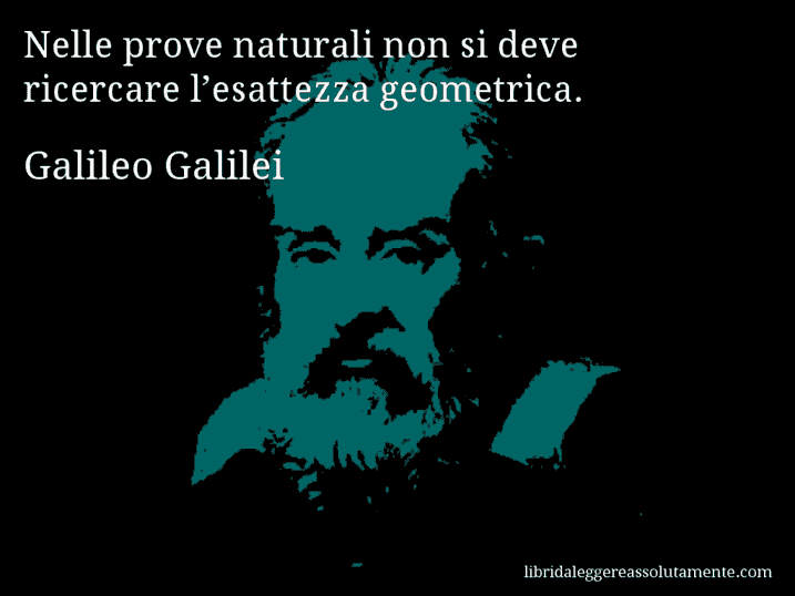 cartolina aforisma galileo galilei