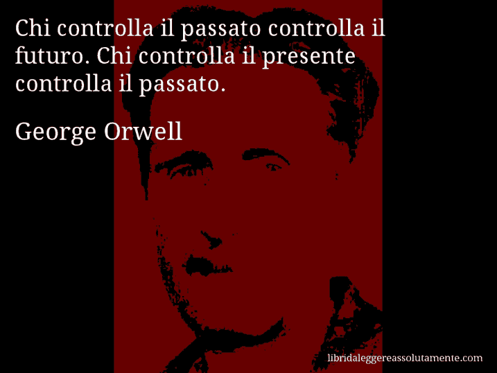 cartolina aforisma george orwell