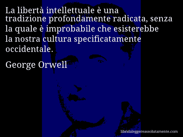 cartolina aforisma george orwell