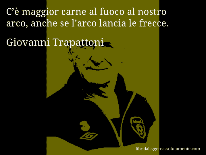 cartolina aforisma giovanni trapattoni