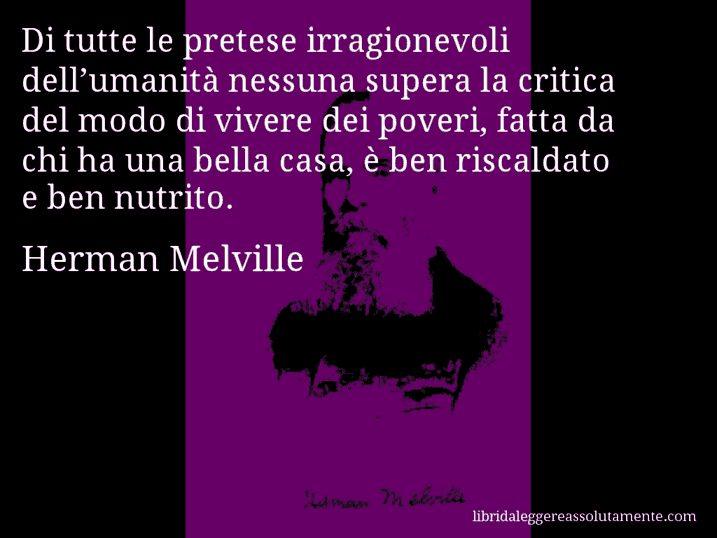 cartolina aforisma herman melville