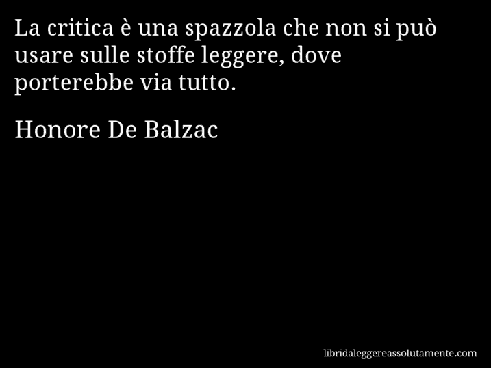 cartolina aforisma honore de balzac