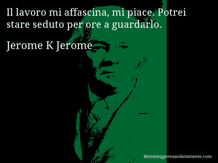 cartolina aforisma jerome k jerome