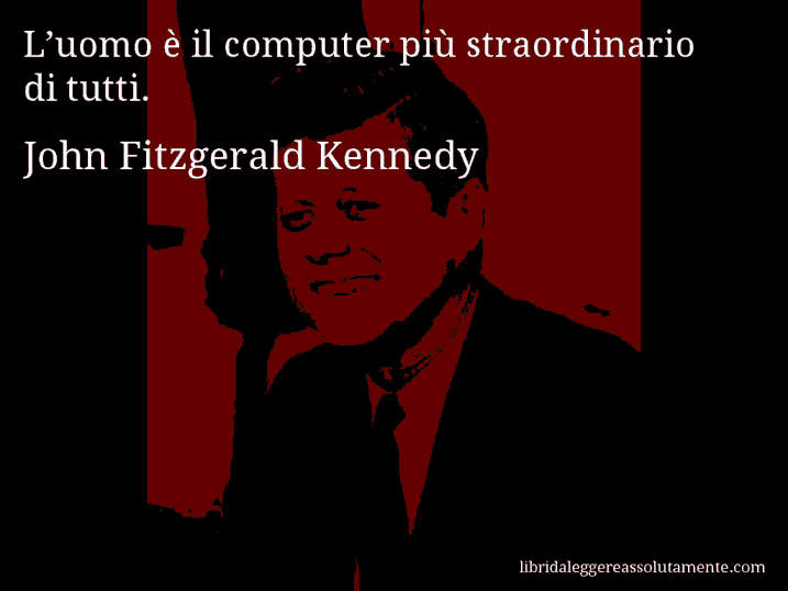 cartolina aforisma john fitzgerald kennedy