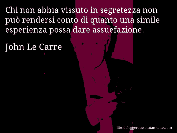 cartolina aforisma john le carre