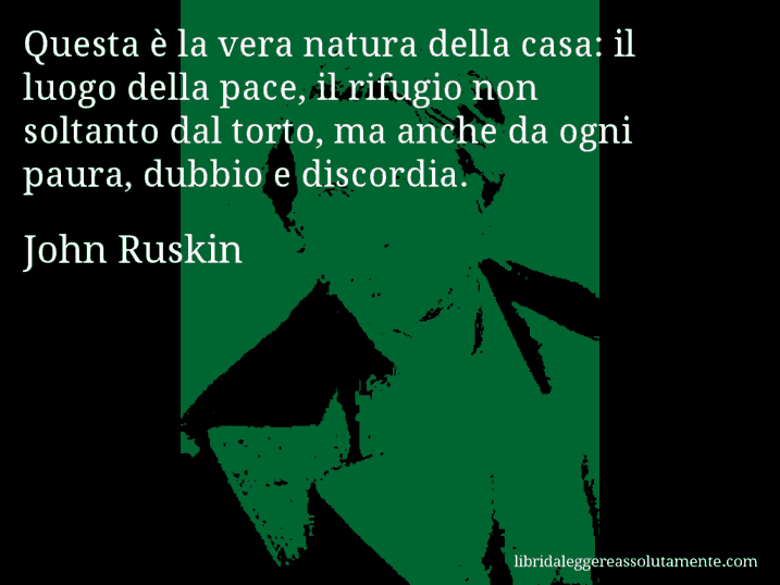 cartolina aforisma john ruskin