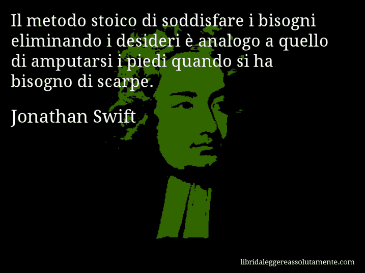 cartolina aforisma jonathan swift