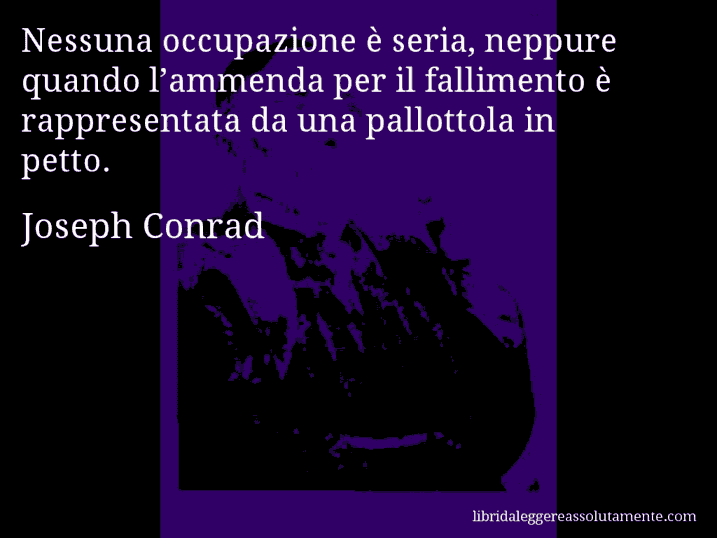 cartolina aforisma joseph conrad