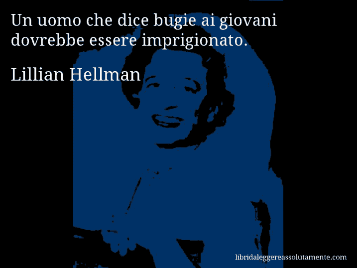 cartolina aforisma lillian hellman