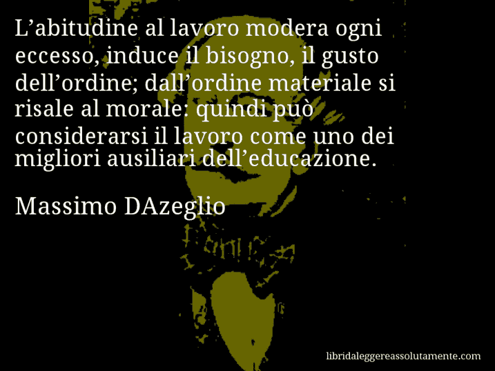 cartolina aforisma massimo dazeglio