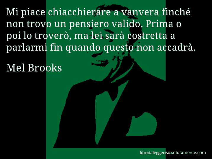 cartolina aforisma mel brooks