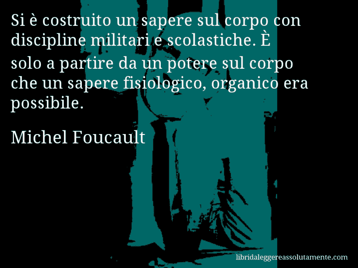 cartolina aforisma michel foucault