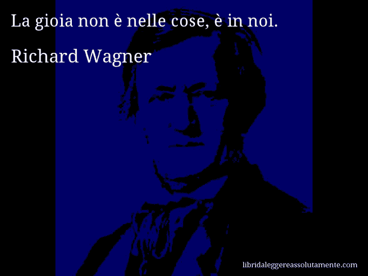 cartolina aforisma richard wagner