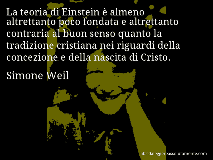 cartolina aforisma simone weil